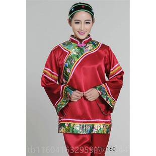 新款地婆装媒婆老演出服老年秧歌服戏服开心阿奶太太服服装主老太