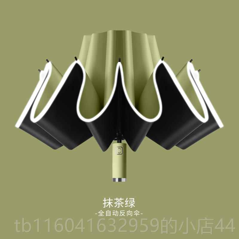 新款自动雨伞男女折叠大号抗太风暴晴雨两用阳防晒防全紫线双人遮图片