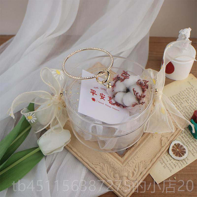 高档礼亚意克力创实用婚回礼蜜生日礼物糖盒伴闺娘伴手礼走心礼品