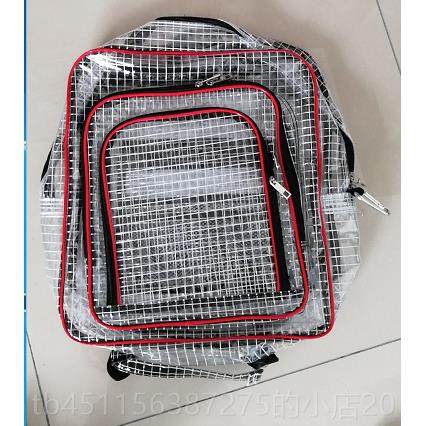 正品17寸双肩防静电无尘室背包全VC网格加工具透明电P脑固40*35包