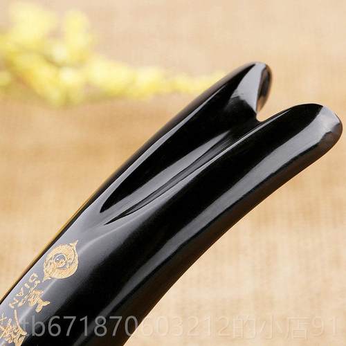 正品点犀天穴水牛角点位摩拨经双头拨筋棒刮痧然器点按筋棒疏通经