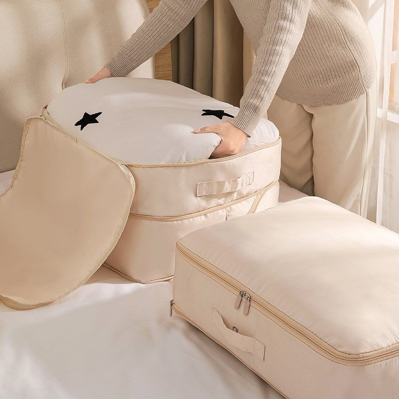 被子收纳袋压缩袋装羽绒被棉被蚕丝被冬天换季衣服被褥专用整理袋