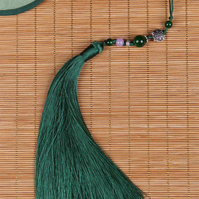 腰扇可卷可折叠八瓣扇团扇长柄古风女夏天古典汉服旗袍舞蹈旋转扇,居家日用,扇子,淘宝优惠券,粉丝福利购,淘宝优惠卷