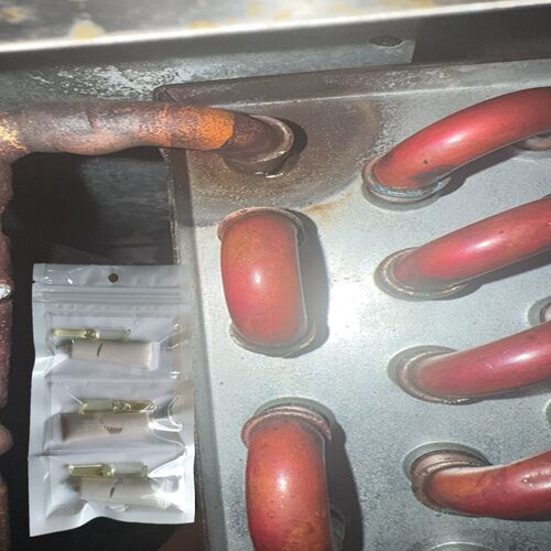 铜管专用胶水冷机管补漏胶空调冰箱冷凝器蒸发器管道漏氟小孔堵漏