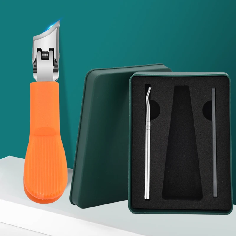 新款斜口指甲刀不锈钢防飞溅大开口指甲钳套装高档指甲剪盒装wzj,家庭/个人清洁工具,指甲钳,淘宝优惠券,粉丝福利购,淘宝优惠卷