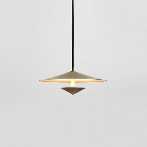 极简现代卧室床头吊灯创意圆锥斗笠现代简约个性餐厅餐桌吧台吊灯