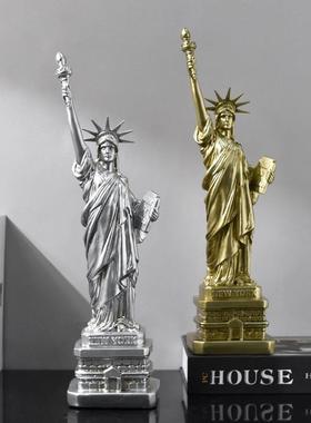 美国自由女神像工艺品家居客厅办公室摆件旅游纪念品人物雕像模型