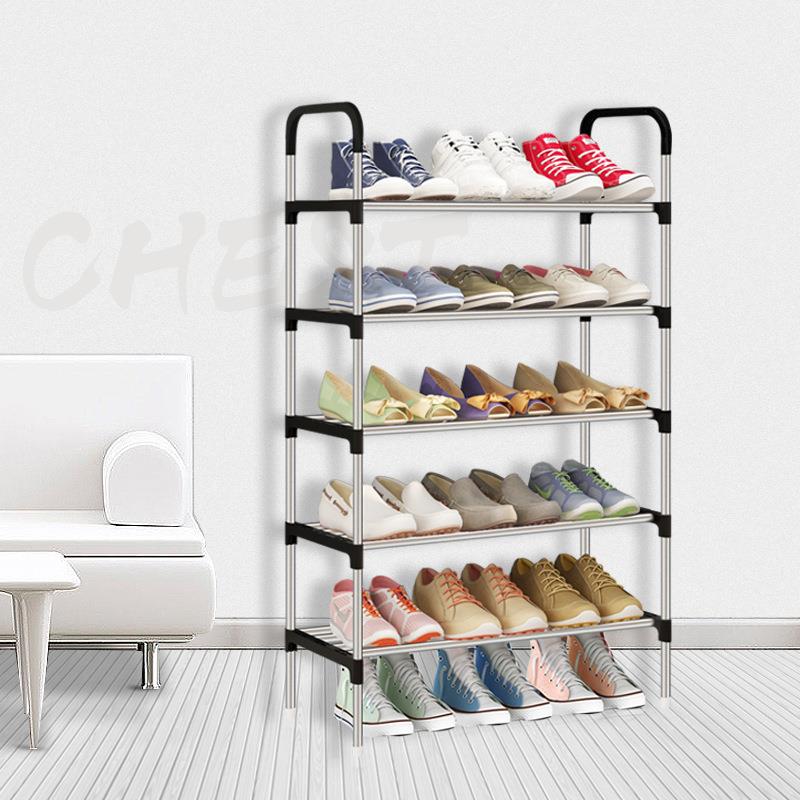 简易鞋架子摆摊鞋架门口多层置物架防尘鞋架收纳柜多功能鞋柜