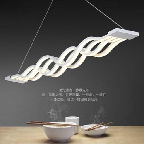 北欧客厅吊灯 简约创意餐厅吊灯后现代卧室酒店吧台艺术led吊灯