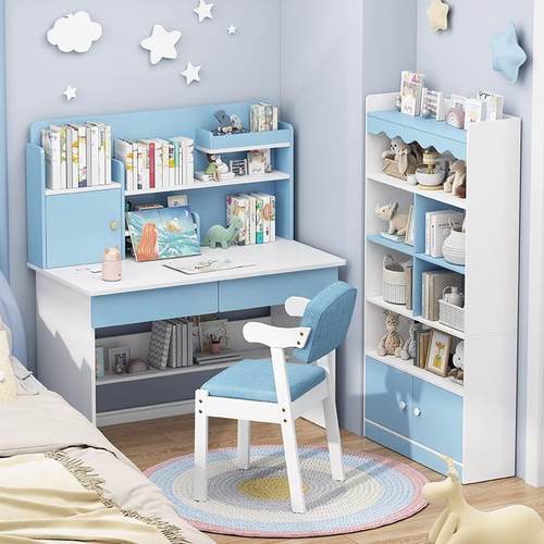 儿童学习中学生套写字作业书桌家桌用简约男孩YXB女孩课桌椅桌子