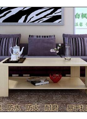 客厅木质FSQ组小茶几创意家居简易双茶层几茶桌桌办公装洽谈小子