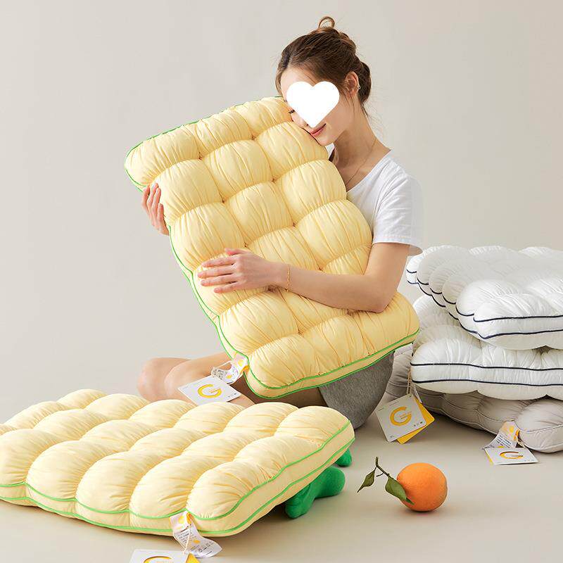 法式朵面包枕8x74单只装成BEK人护4颈枕助睡眠专用云芯一枕对装枕