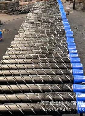 73*探1米刻槽钻煤EYN矿水坑道钻机杆质钻杆螺旋89刻槽地钎杆