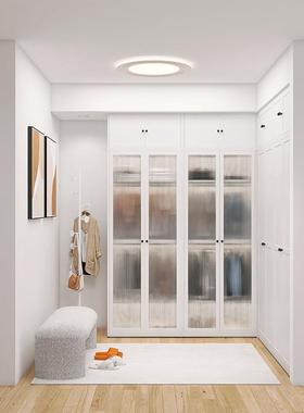 钢制衣柜铁现卧室约铁艺家用儿童FWK衣橱代简金属衣柜小户型皮储