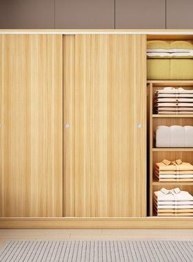 纳直销好款推拉木门KXP衣柜家用卧室质柜灰色收子小户型