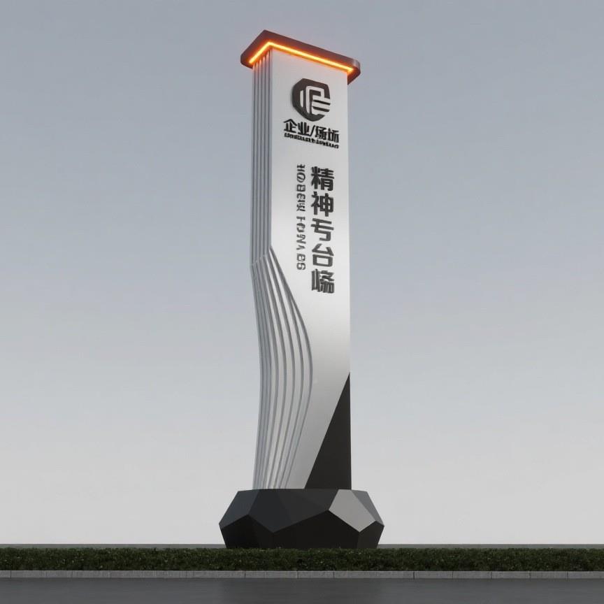 户型外大神堡垒商场景锈区导视牌不钢KUL标识牌精厂家