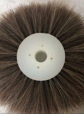 安徽厂家支持光定马毛刷辊猪鬃毛ADQ毛刷辊业机工械毛抛毛刷辊