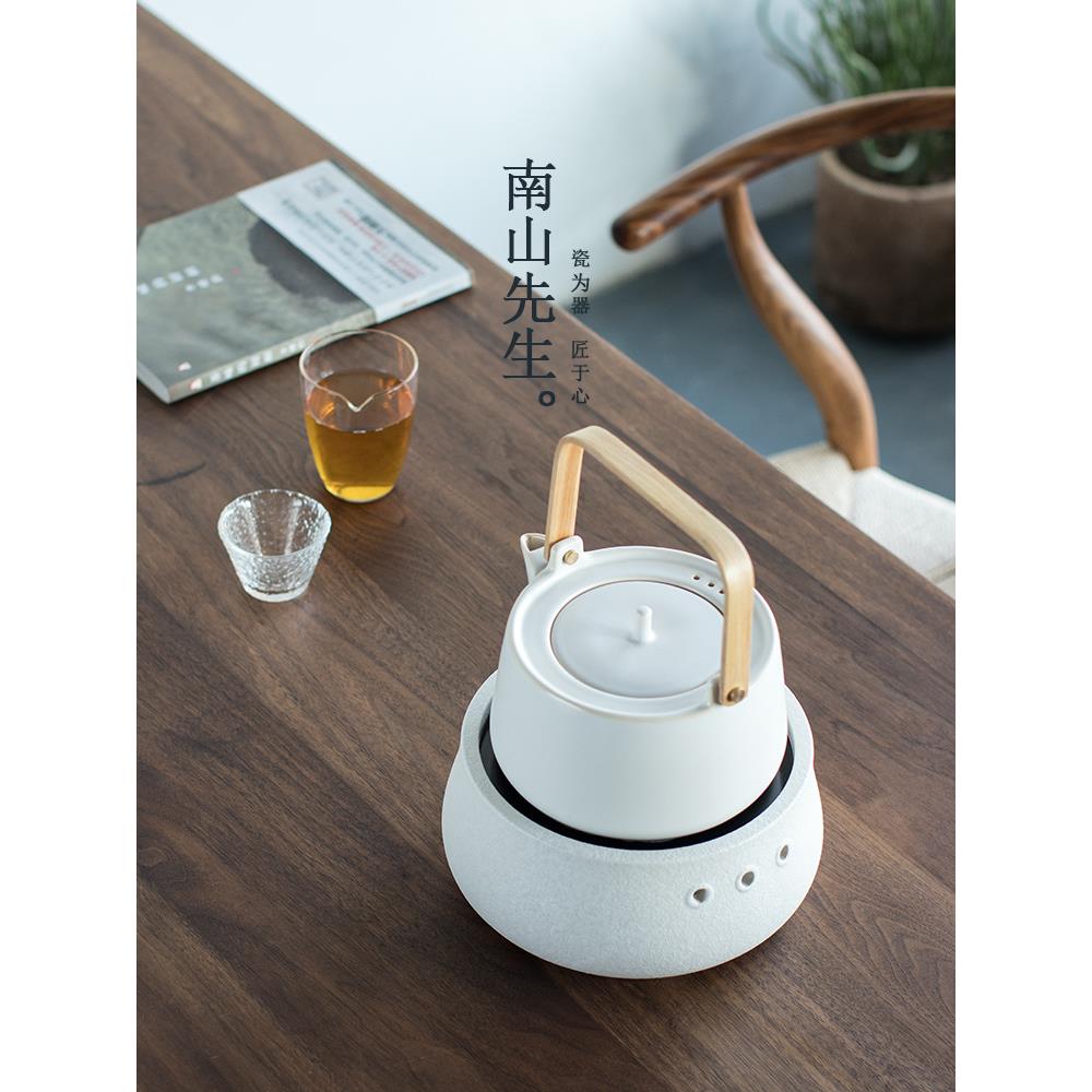 G电ZM茶大师小时光烧水壶陶炉茶煮茶6器F7578JHM陶瓷茶具泡茶煮壶