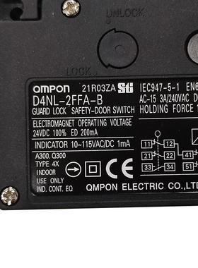 FANUC小黄机安全开关门锁D4NL-2AFFA-BD-4-NL2AFAB4OIK-TH11FF-B4
