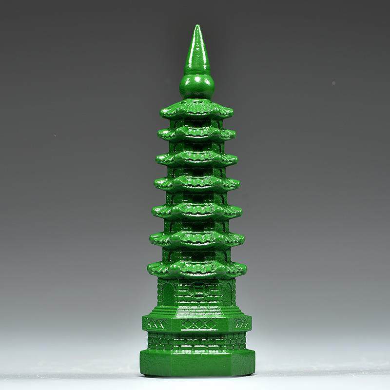 绿色桃木LEN质雕7层昌塔摆件9层刻13层文昌客厅书桌文装饰工艺塔,鲜花速递/花卉仿真/绿植园艺,其它园艺用品,淘宝优惠券,粉丝福利购,淘宝优惠卷