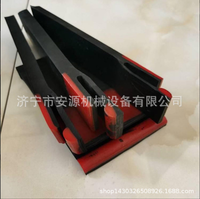 Y型防溢裙板夹持器双层密封