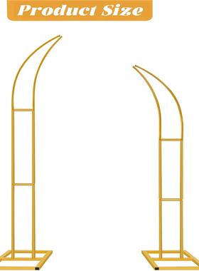 OPB布婚庆道具舞台背景装饰架婚区庆典派支对礼气球拱门架路引场
