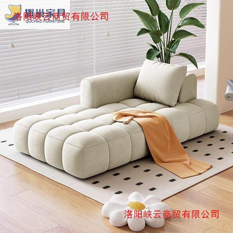 法式奶油人风猫抓沙发躺椅客厅绒沙卧室阳台发泡芙SNM贵妃椅单沙,住宅家具,布艺沙发,淘宝优惠券,粉丝福利购,淘宝优惠卷