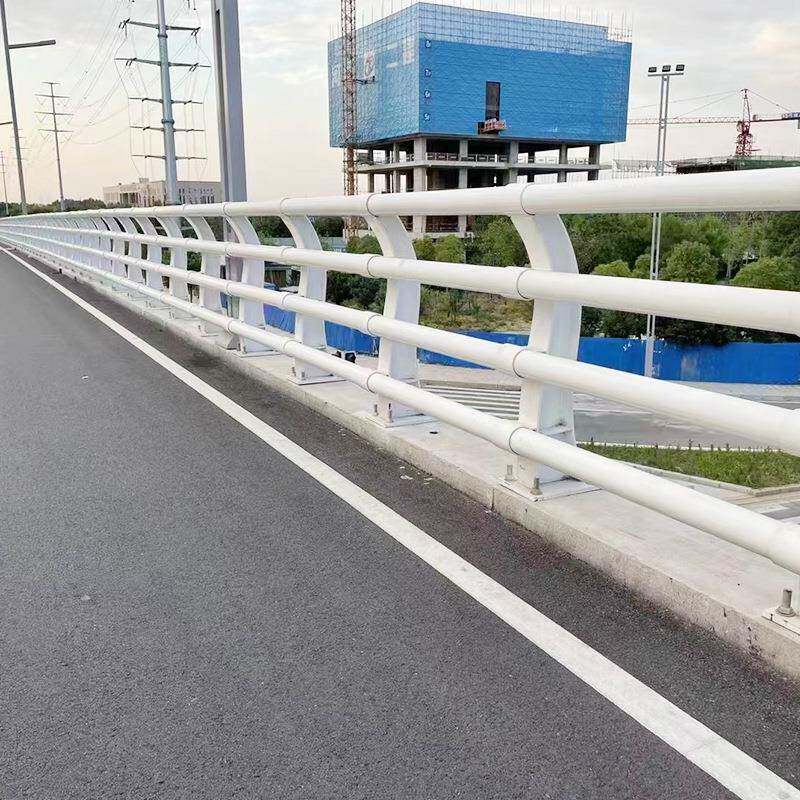 不锈钢桥护栏桥梁408防护撞栏景观灯护光不锈钢河道梁桥梁护高架