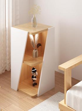 LPN柜角柜转角柜靠墙柜玄子关书拐角墙角置物架角落创弧形三角书