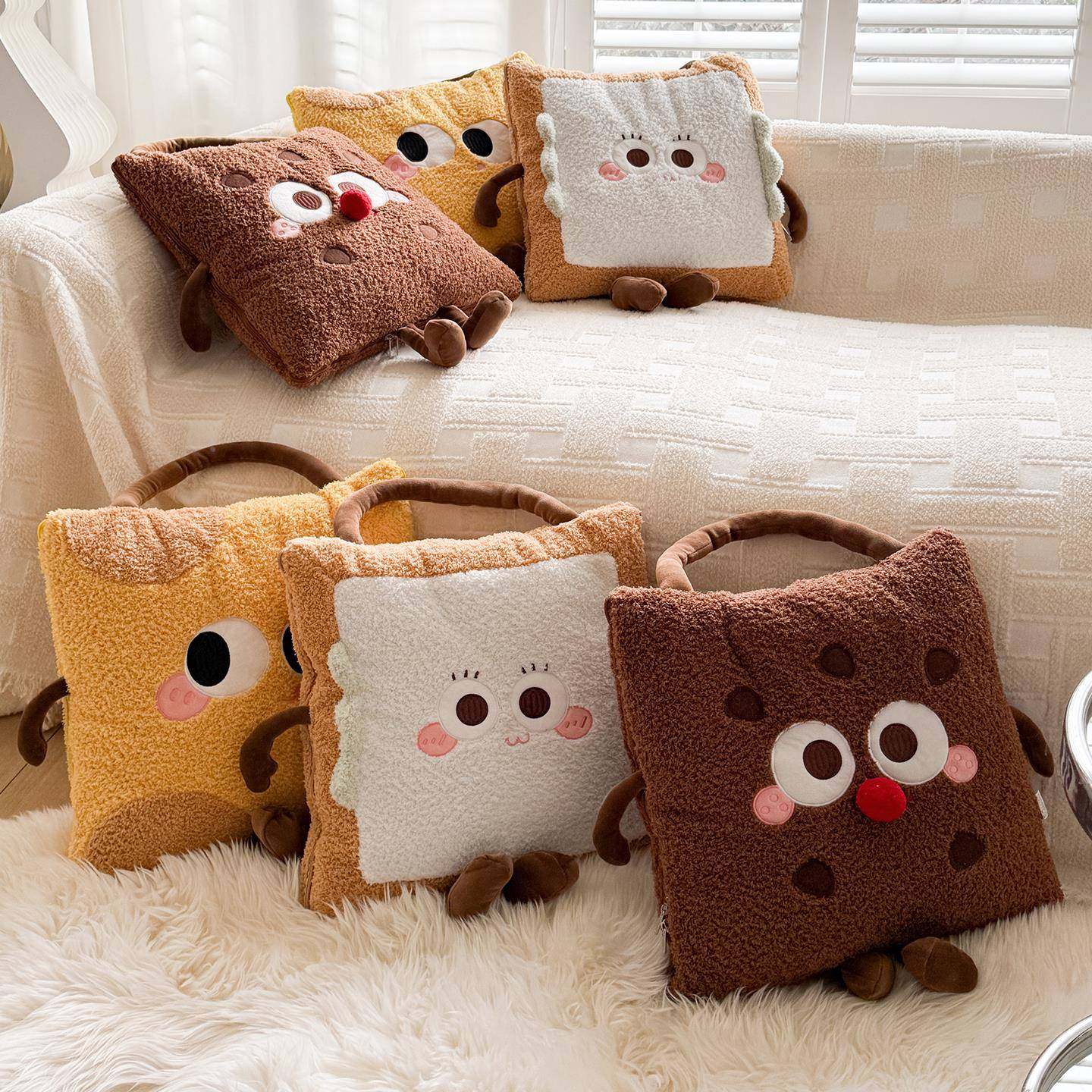 卡通贴布绣抱枕被午子两用车RCZ二载靠枕头20睡25新款办公室毯子,鲜花速递/花卉仿真/绿植园艺,其它园艺用品,淘宝优惠券,粉丝福利购,淘宝优惠卷