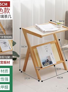 沙发边11198几轻奢小户型小桌子茶用水间移简动茶台茶客厅家约玻