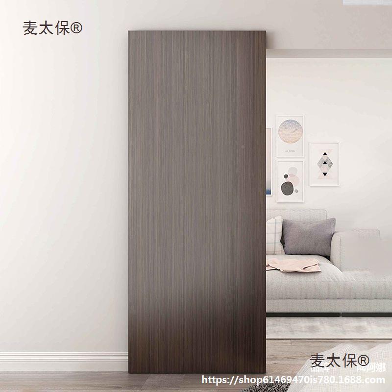 幽灵门无轨移谷门隐XDY形推门门卧室厨房门卫生仓间折叠隔断麦拉
