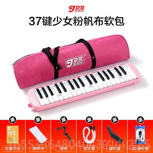 高档嘉德管瑞口风琴37键32奏键初学小学者生用专业演级吹乐器幼儿