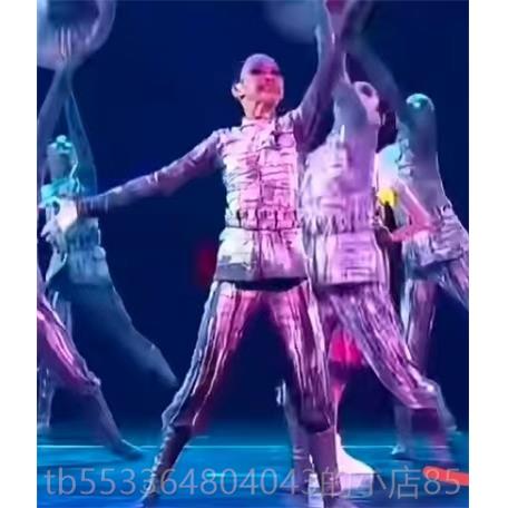 高档小河式红灯节童舞儿蹈表演服装国中小学庆生红爱国表演服色装