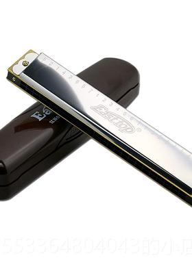 高档Eastop东方乐t器初学入门儿童成人通用2孔音口琴带音标T2复44