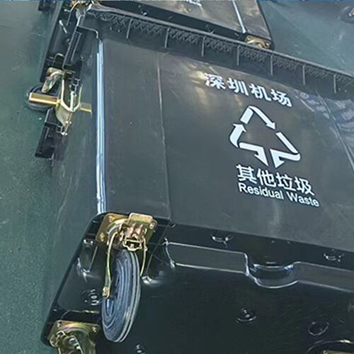 660L-1100L大型塑料垃圾桶 公园景点可用不易碎环卫挂车垃圾箱