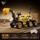 新款 儿童挖掘电机具车可坐人控男玩孩遥动挖土机可坐大型号工程车