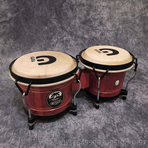 新款GANA新款 加纳 邦哥 Bon羊go 邦奥戈鼓 皮 牛皮 尔夫乐器儿童