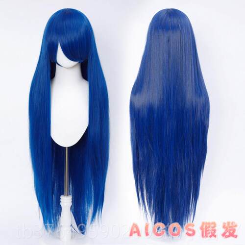 新款AICOS 10万CM长直发用女古装动长发毛娘0造型cos假发假毛长漫