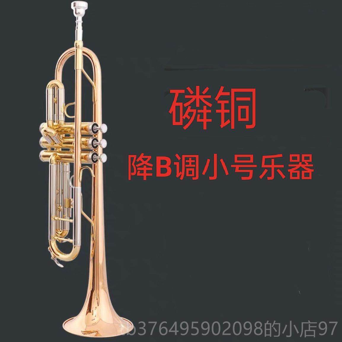 新款正百灵小考号乐品器降B调初学者级专业级乐校队学生学小号管