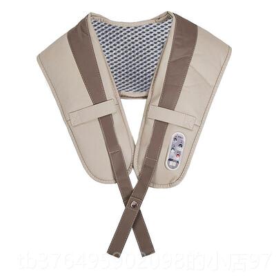 新款真Li实cha打ng敲按摩披肩的肩膀和颈部打肩颈肩颈肩颈部按摩