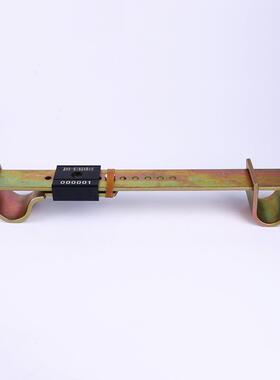 新国标集装箱P-2003门闩封条大铁封色铅封金铁MRT板金属防盗施Y封