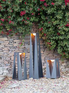 灯室庭院灯现墅代简约落地灯户外C1463椅子艺术造外型景观别花园