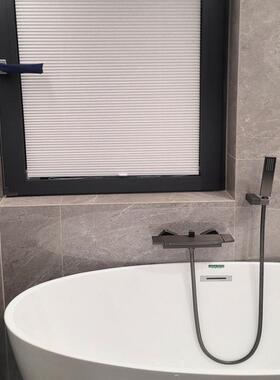 蜂窝帘挡蜂巢内VHZ开窗窗帘卫生间帘厨房卧室免阳台遮阳遮帘打孔