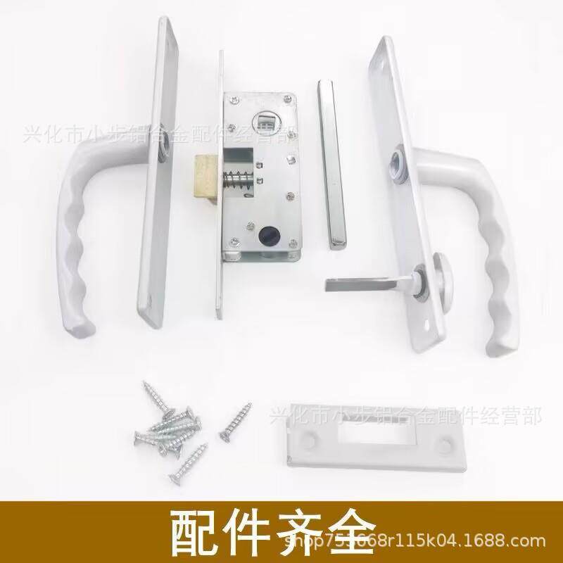 塑钢门锁TOB625内把门锁厕所厨房开3门手锁保险锁平执手锁单舌锁