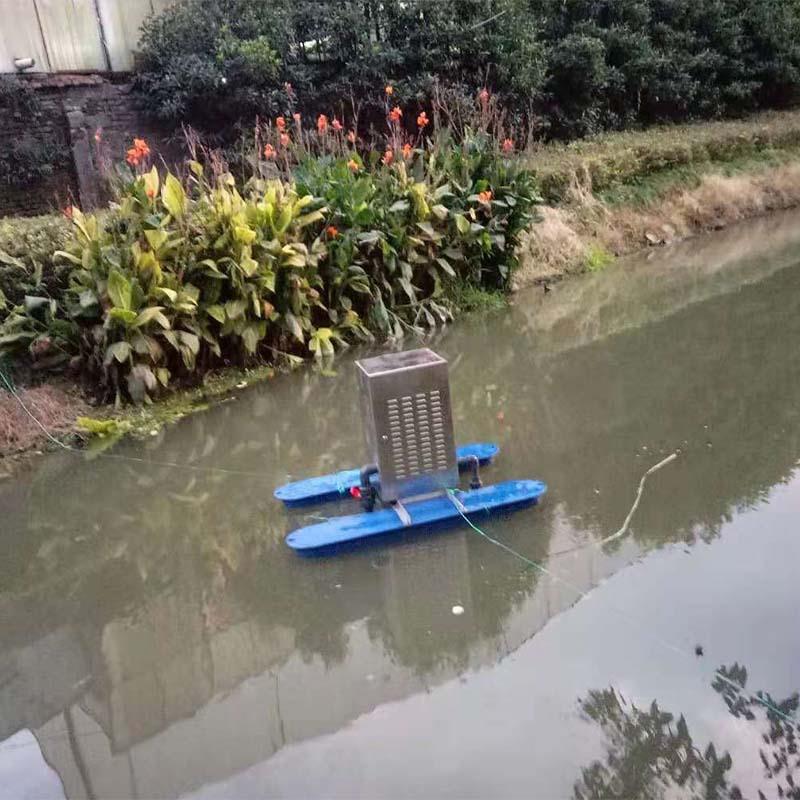 微纳米曝气机河道治理专用.臭河道治理机3W75KKW黑XEL11KW18.5KW
