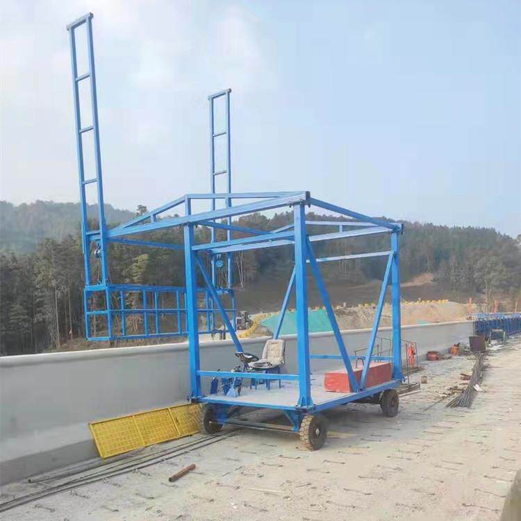 小车墙式防撞模板台车可升降全伸缩吊YDF梁篮台车桥护栏安施工台