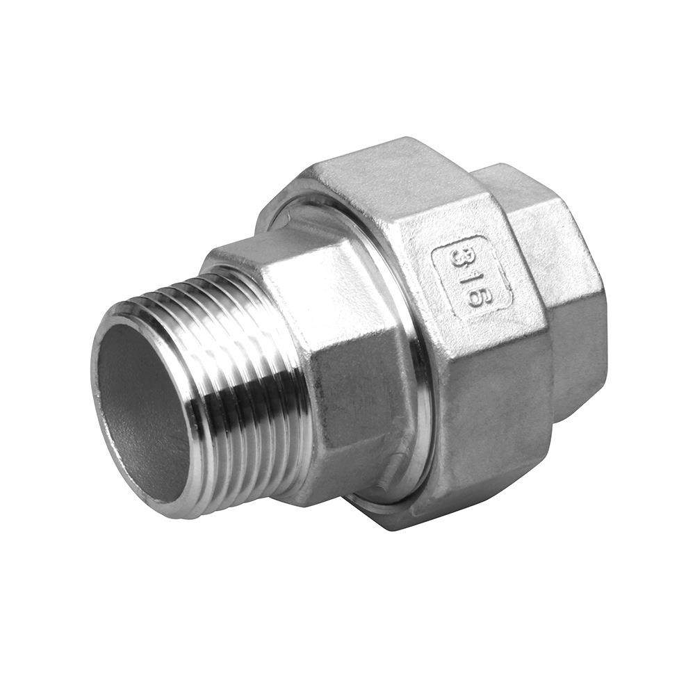 JFM不锈3钢16丝内内外活接头牙外牙由任活