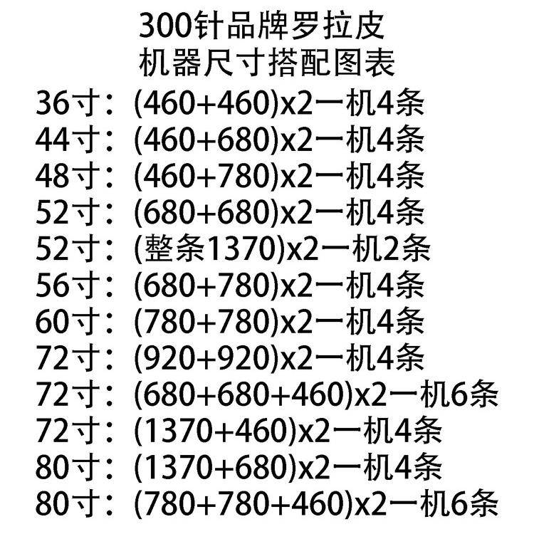 电脑横机配件52寸罗拉皮一台机2条 56寸72寸绿色防静电防卷布