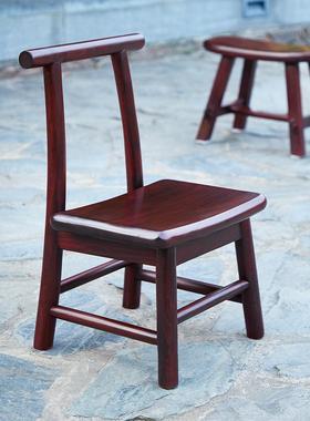 实木凳子大小方凳花梨木换鞋凳矮凳圆凳餐桌凳茶桌配凳儿童P^